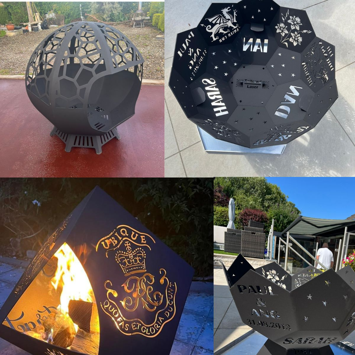 Steel Fire pits